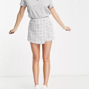 Tweed Wrap Skort